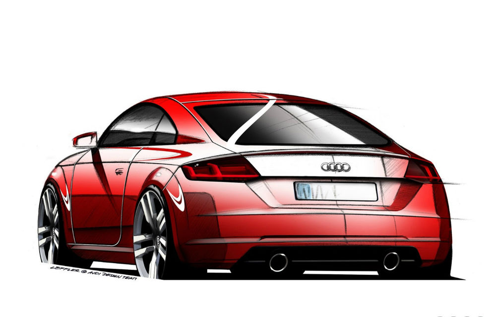 Audi TT: imagini oficiale cu blocurile optice ale noii generaţii - Poza 4