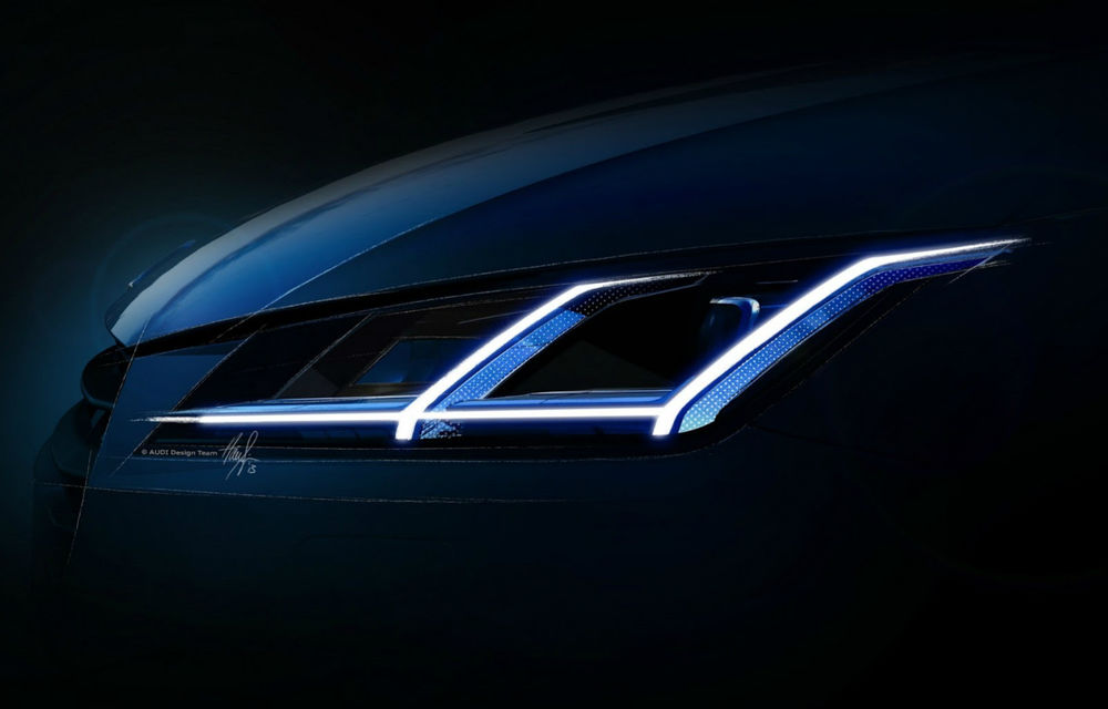 Audi TT: imagini oficiale cu blocurile optice ale noii generaţii - Poza 1