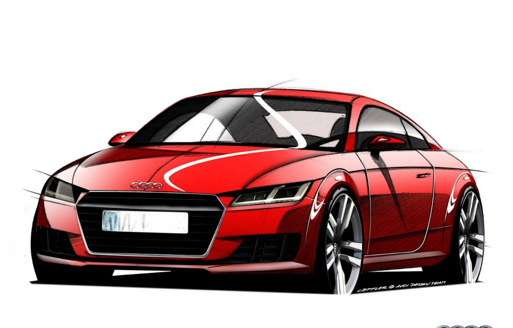 Audi TT: imagini oficiale cu blocurile optice ale noii generaţii - Poza 3