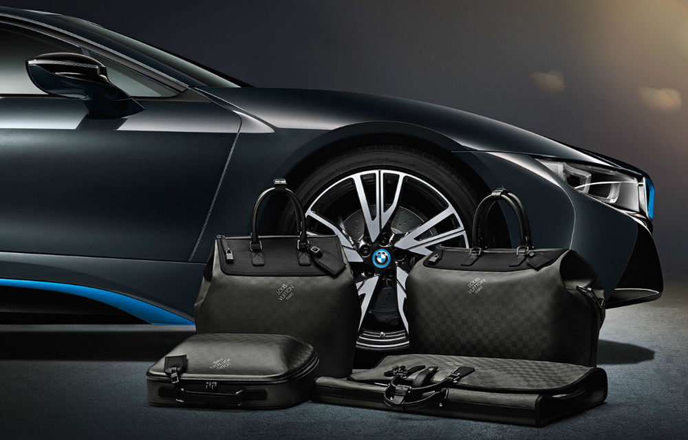 Louis Vuitton a creat un set dedicat de genţi pentru BMW i8 - Poza 2