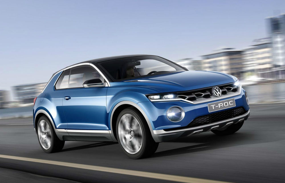 Volkswagen T-Roc Concept prezintă aspectul viitoarelor SUV-uri ale mărcii - Poza 1