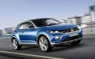 Volkswagen T-Roc Concept prezintă aspectul viitoarelor SUV-uri ale mărcii