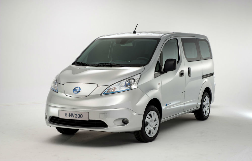 Nissan e-NV200: vehiculul comercial al japonezilor a primit o versiune electrică - Poza 1