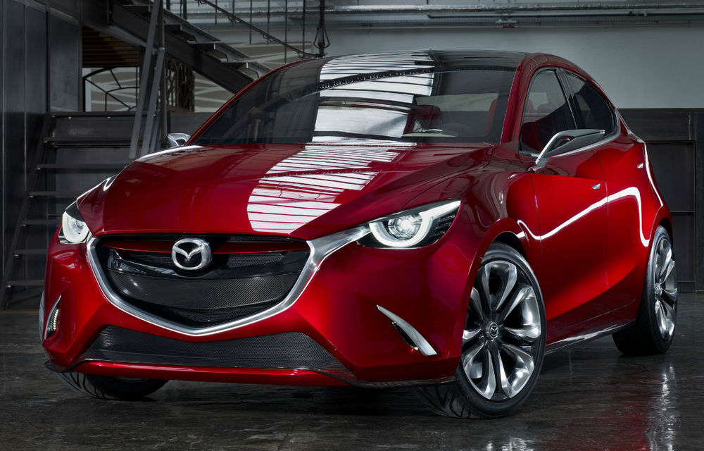 Mazda Hazumi  - imagini oficiale ale conceptului care prefigurează viitorul Mazda2 - Poza 1