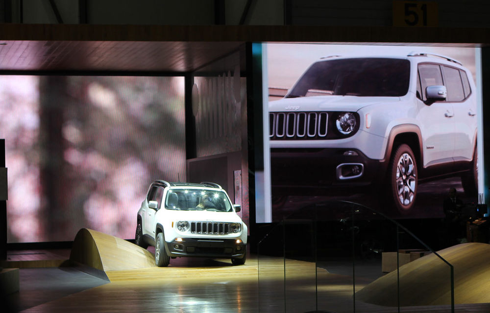 Corespondenţă de la Geneva 2014: Jeep Renegade şi Cherokee sunt vedetele standului american - Poza 2