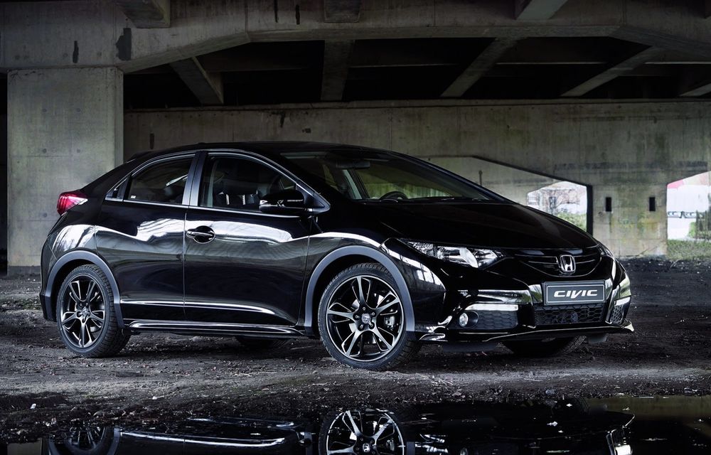 Honda Civic Black Edition - pachet estetic disponibil pentru clienţii europeni - Poza 4
