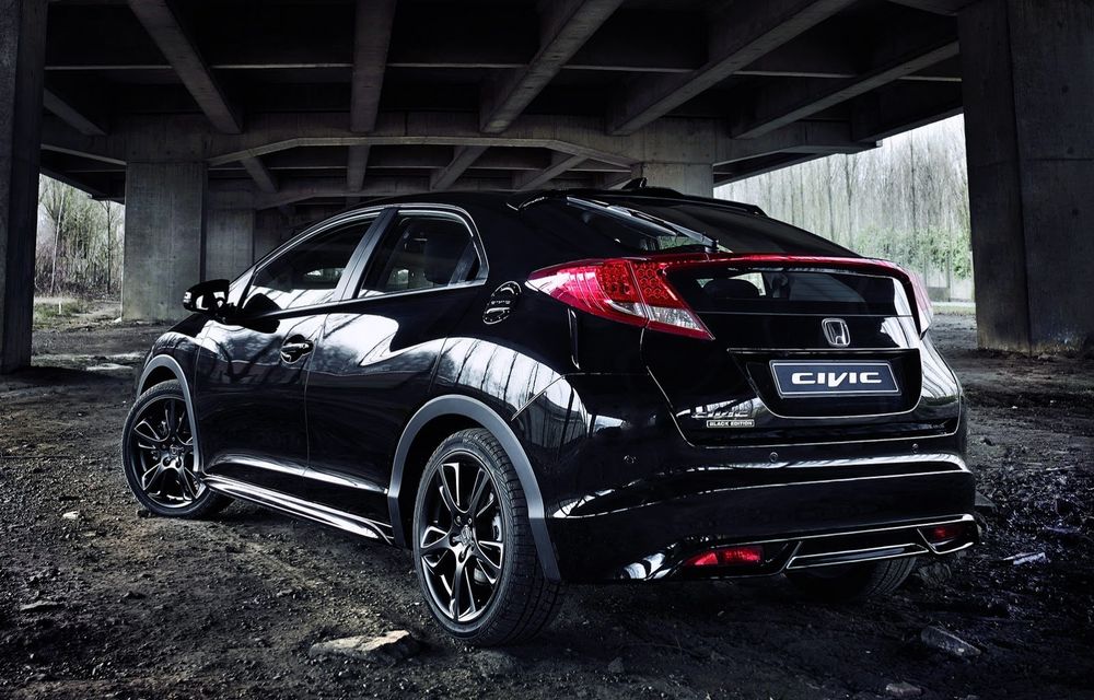 Honda Civic Black Edition - pachet estetic disponibil pentru clienţii europeni - Poza 8