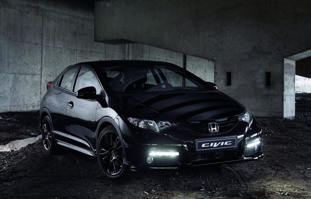 Honda Civic Black Edition - pachet estetic disponibil pentru clienţii europeni - Poza 5
