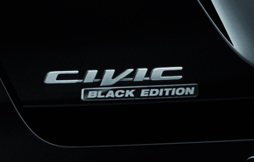 Honda Civic Black Edition - pachet estetic disponibil pentru clienţii europeni - Poza 15