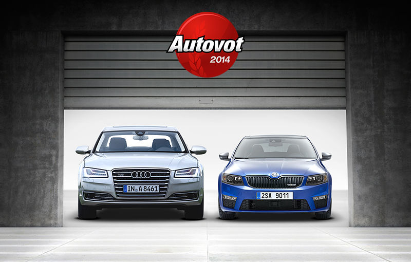 PUBLICUL A ALES: Skoda Octavia şi Audi A8 facelift sunt marii câştigători în AUTOVOT 2014 - Poza 1
