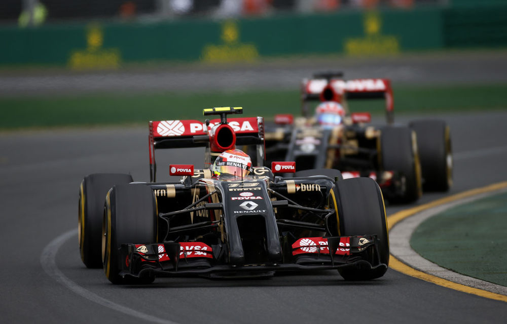 Renault: &quot;Lotus va fi competitivă pe măsură ce îmbunătăţeşte fiabilitatea&quot; - Poza 1