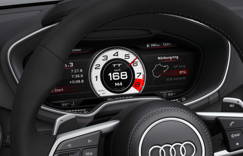 Ecranul digital de 12.3 inch al noului TT va fi introdus pe alte patru noi modele Audi până în 2015 - Poza 1