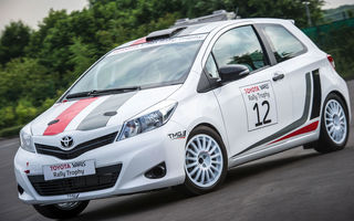 Toyota a început testele cu modelul Yaris pentru WRC