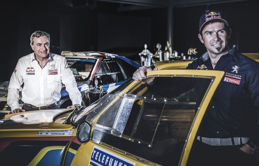 Peugeot revine în Raliul Dakar! Carlos Sainz şi Cyril Despres vor concura cu Peugeot 2008 DKR - Poza 1