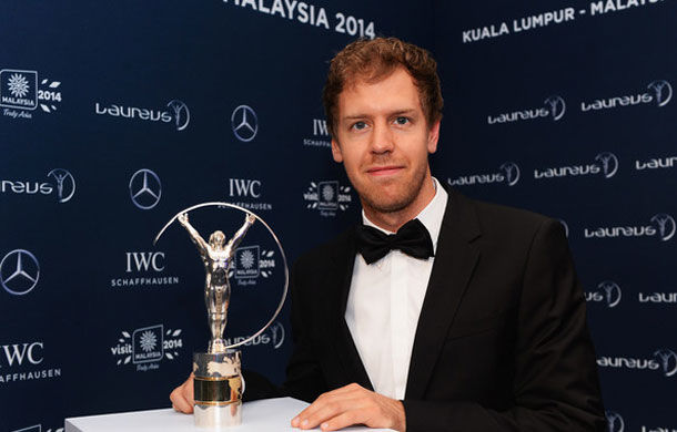 Vettel a câştigat trofeul Laureus la categoria Sportivul Anului - Poza 1