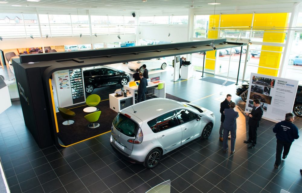 Renault Megane facelift a fost lansat în România alături de noul format de showroom - Poza 9
