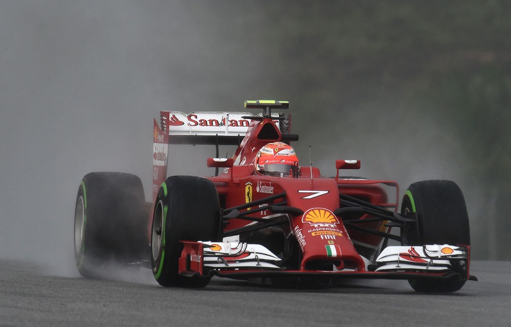 Ferrari a introdus noi componente pentru suspensia faţă a monopostului lui Raikkonen - Poza 1