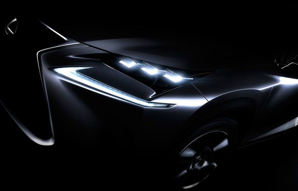 Lexus NX - primul teaser al unui viitor crossover japonez, rival pentru Audi Q5 - Poza 1