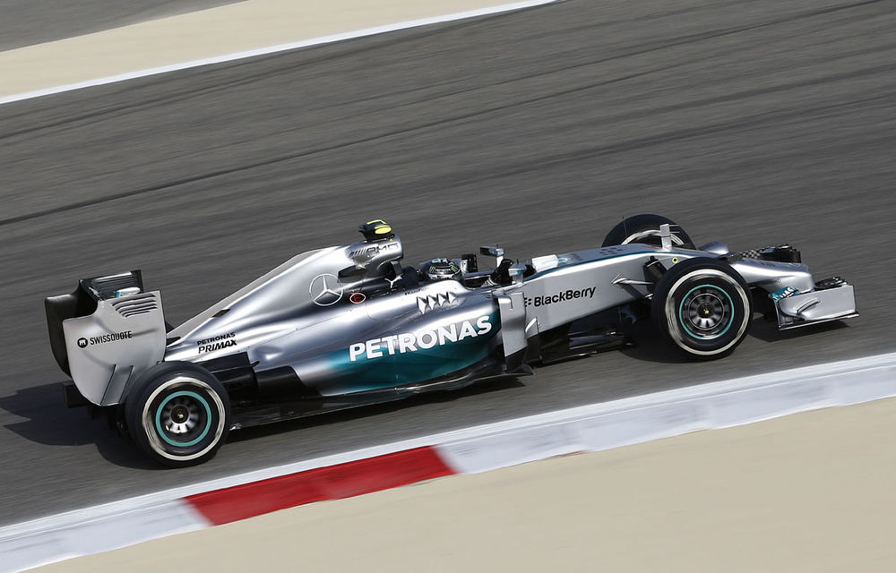 Rosberg îl învinge pe Hamilton în lupta pentru pole position în Bahrain! - Poza 1