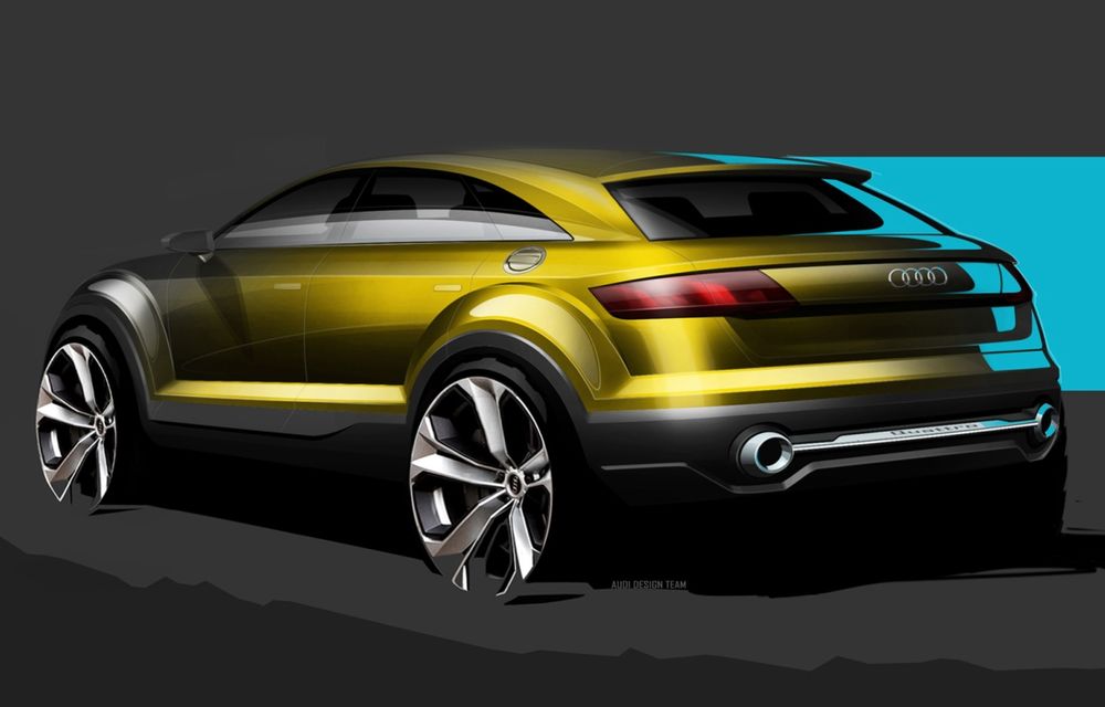 Audi Q4 - schiţele care prezintă viitorul SUV al nemţilor - Poza 2
