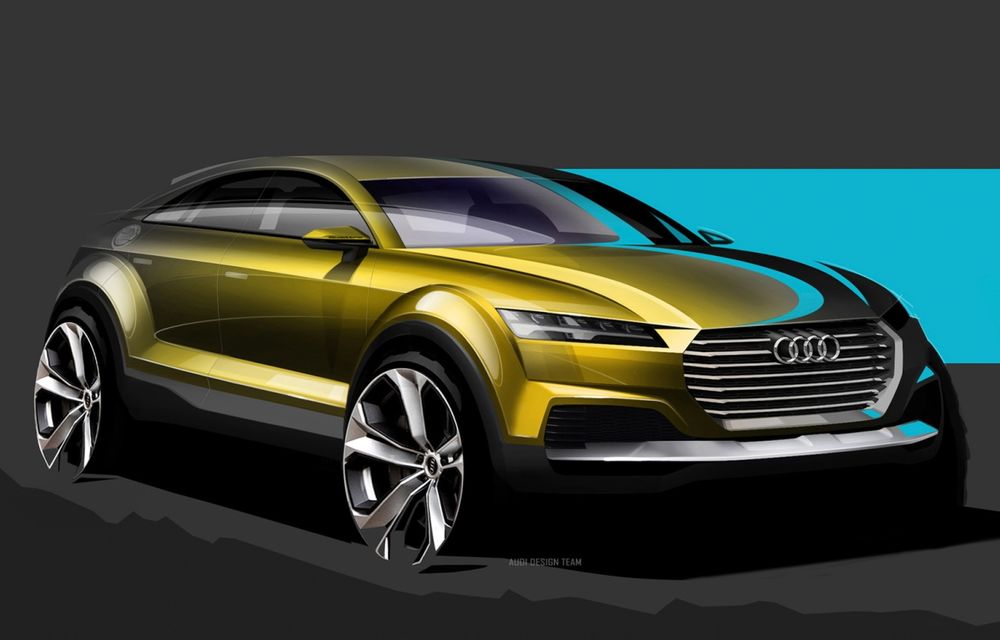 Audi Q4 - schiţele care prezintă viitorul SUV al nemţilor - Poza 1