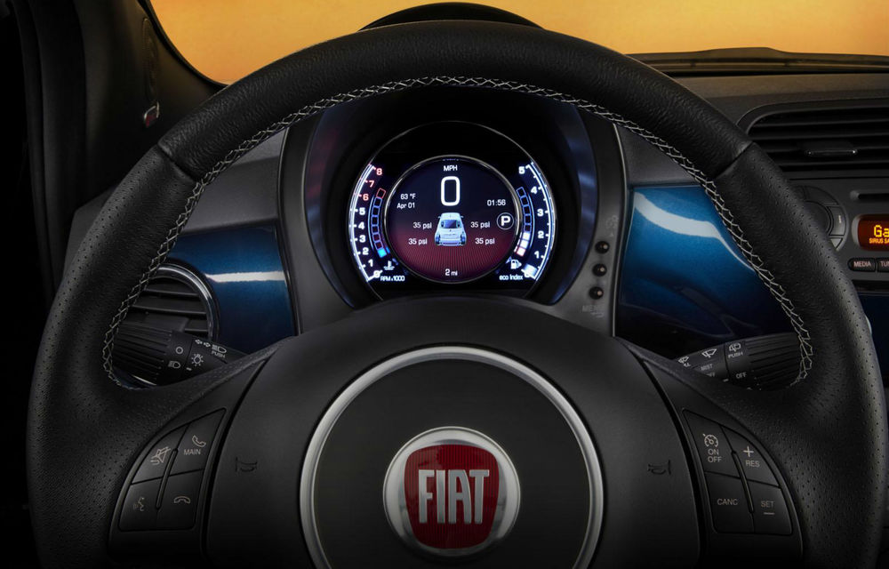 Fiat 500 primeşte un ecran de 7 inch cu ocazia faceliftului - Poza 4