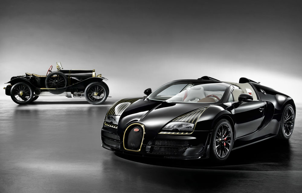 Bugatti Veyron Grand Sport Vitesse Black Bess - ediţie specială în cinstea lui Roland Garros - Poza 1