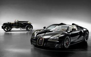 Bugatti Veyron Grand Sport Vitesse Black Bess - ediţie specială în cinstea lui Roland Garros