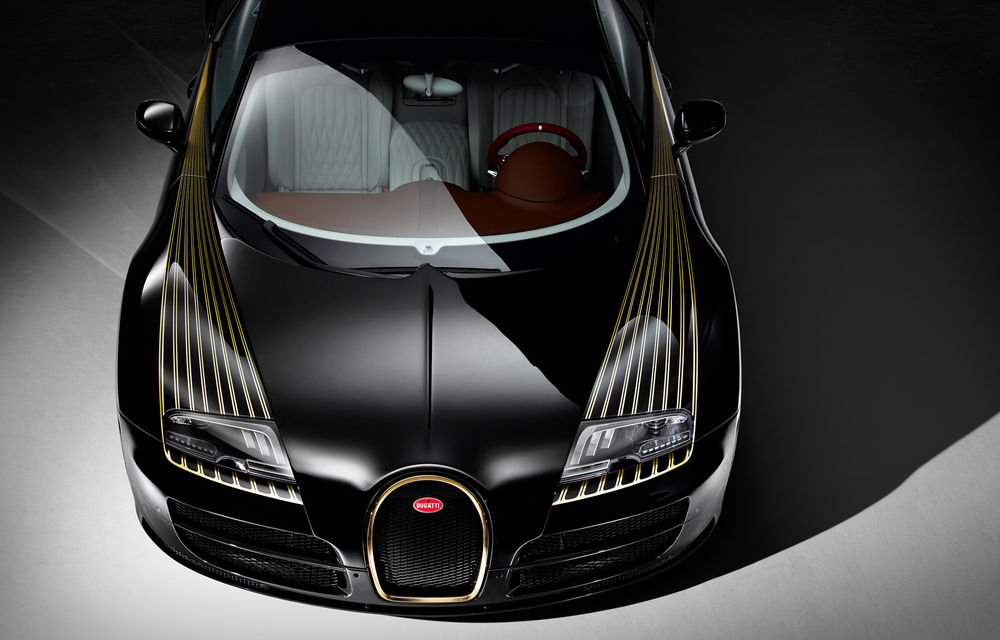 Bugatti Veyron Grand Sport Vitesse Black Bess - ediţie specială în cinstea lui Roland Garros - Poza 8