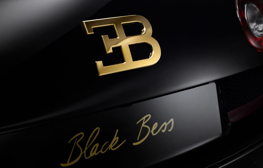 Bugatti Veyron Grand Sport Vitesse Black Bess - ediţie specială în cinstea lui Roland Garros - Poza 12