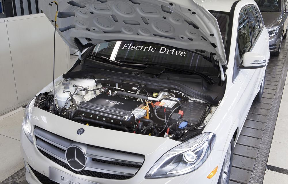 Mercedes B-Klasse electric a intrat în producţie - Poza 2