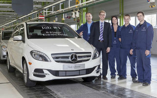 Mercedes B-Klasse electric a intrat în producţie