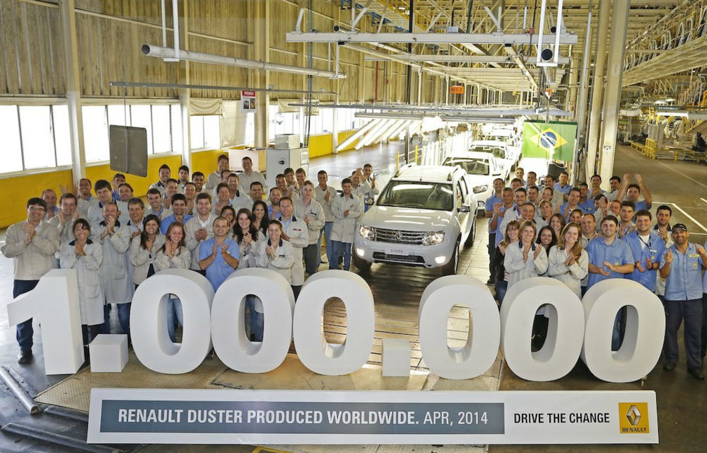 Moment istoric pentru Duster: un milion de unităţi vândute în patru ani - Poza 1