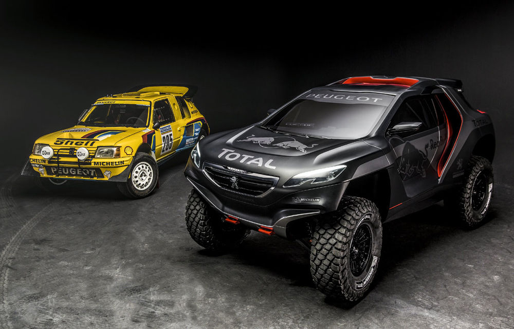 Peugeot 2008 DKR: francezii publică primele imagini cu arma pentru Raliul Dakar 2015 - Poza 9
