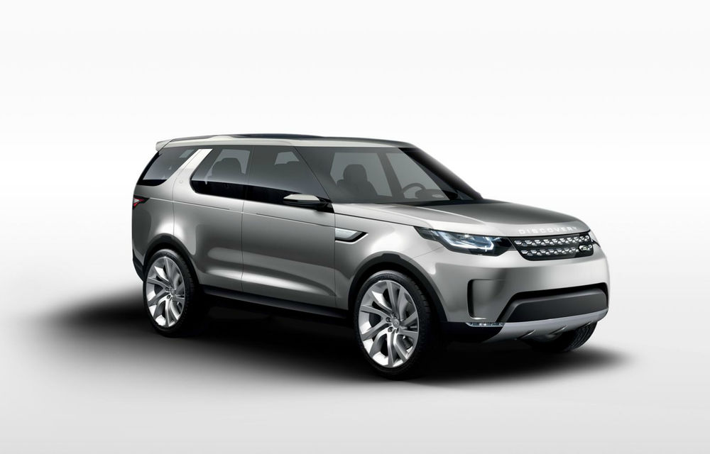 Land Rover Discovery Vision Concept anticipează viitoarea generaţie a SUV-ului britanic - Poza 1