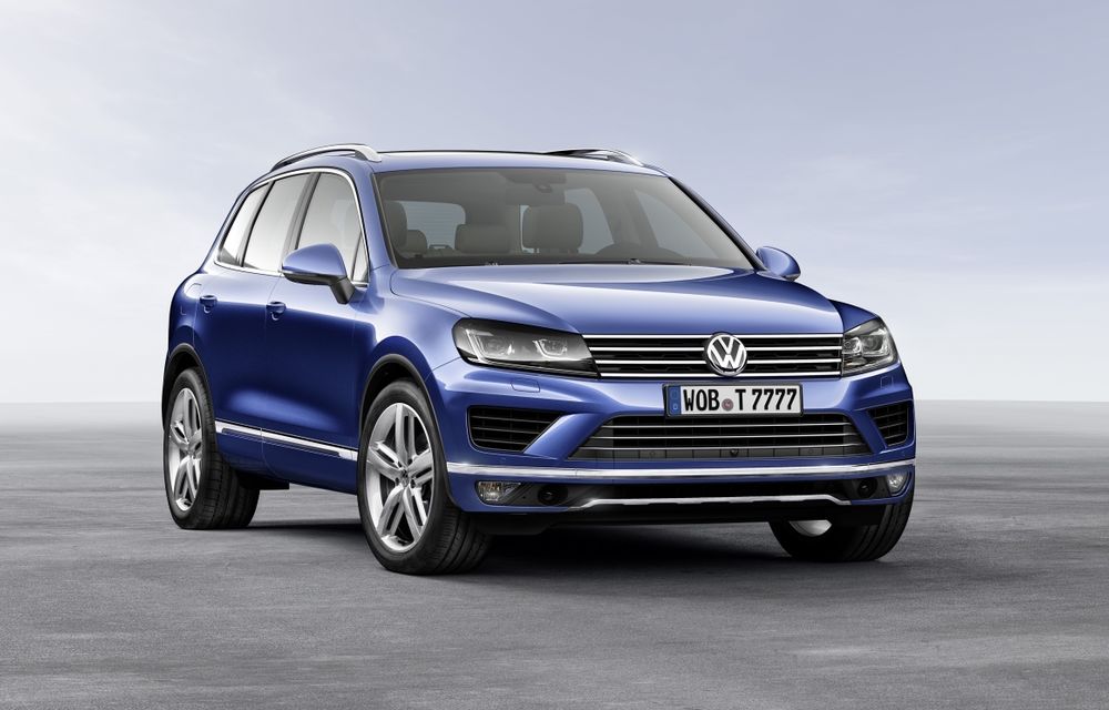 Volkswagen Touareg facelift se prezintă - Poza 1