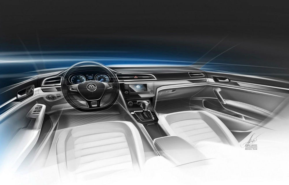 Volkswagen Midsize Coupe - conceptul care anunţă un viitor Jetta coupe cu patru uşi - Poza 8