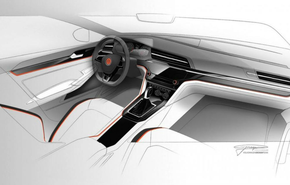 Volkswagen Midsize Coupe - conceptul care anunţă un viitor Jetta coupe cu patru uşi - Poza 2