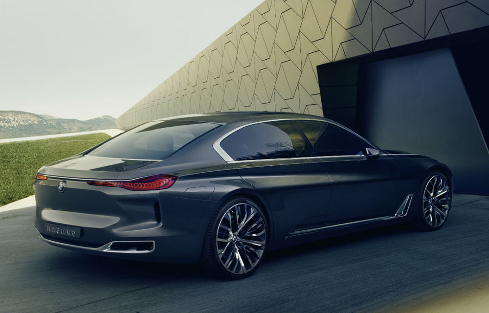 BMW Vision Luxury, conceptul care prefigurează viitorul Seria 7 - Poza 12