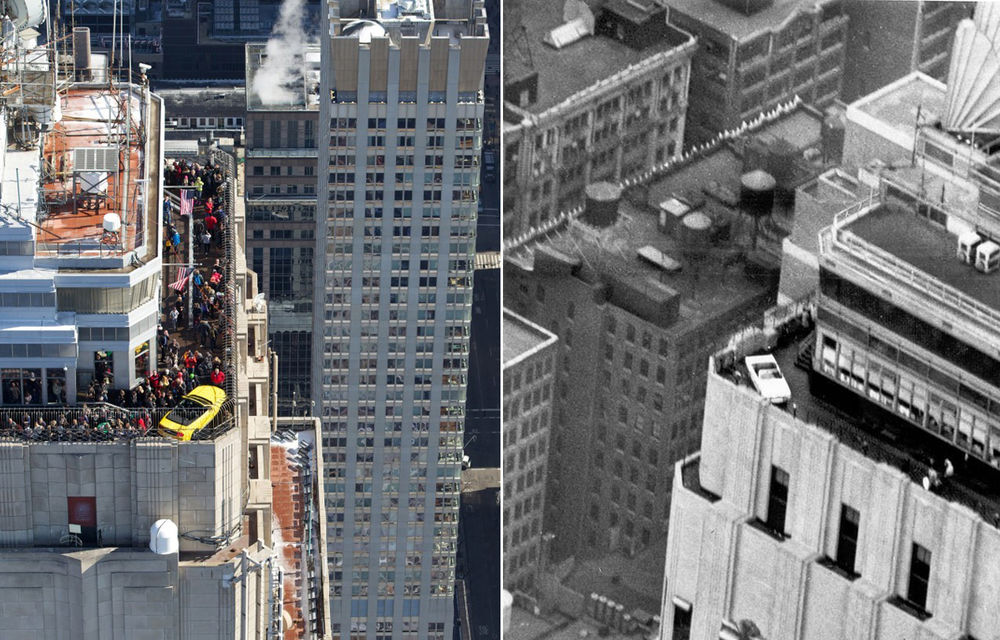 După 49 de ani, Mustang a revenit pe acoperişul Empire State Building - Poza 1