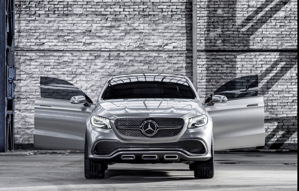 Mercedes-Benz Concept Coupe SUV a fost prezentat oficial - Poza 14