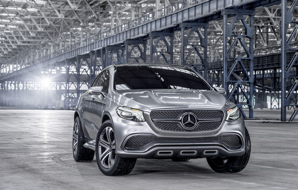 Mercedes-Benz Concept Coupe SUV a fost prezentat oficial - Poza 11