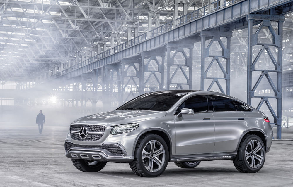 Mercedes-Benz Concept Coupe SUV a fost prezentat oficial - Poza 1