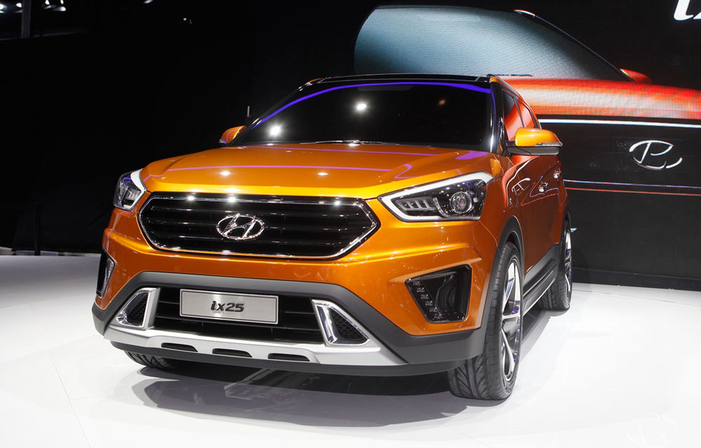 Hyundai ix25 Concept anunţă rivalul coreean al lui Nissan Juke - Poza 3
