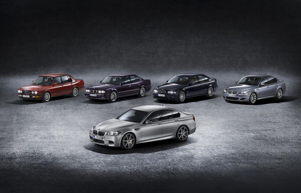 BMW M5 aniversează 30 de ani de la debut cu o ediţie specială - Poza 3