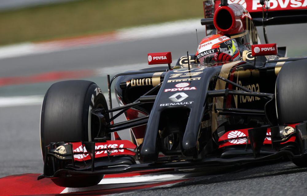 Maldonado, cel mai rapid în a doua zi de teste de la Barcelona - Poza 1