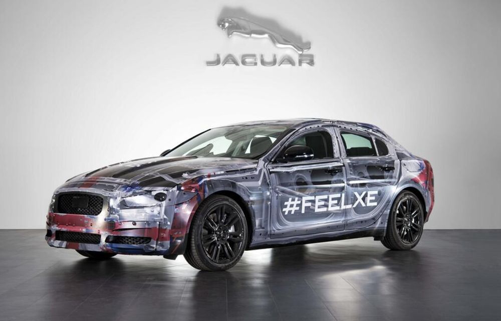 Jaguar ne prezintă o nouă imagine teaser a lui XE, succesorul lui X-Type - Poza 1