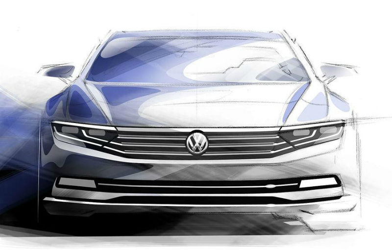 Noul Volkswagen Passat - primele imagini şi informaţii oficiale - Poza 1