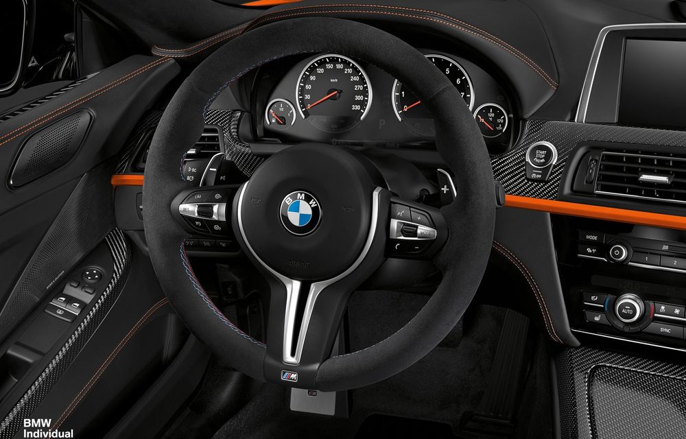 BMW M6 Coupe Fire Orange - exemplar unic pentru un pilot DTM - Poza 3