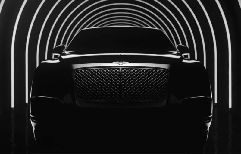 SUV-ul Bentley: clip video teaser şi o versiune hibridă plug-in confirmată pentru 2017 - Poza 5
